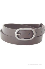 SFA Women Formal Brown Artificial Leather Belt(BROWN0157)